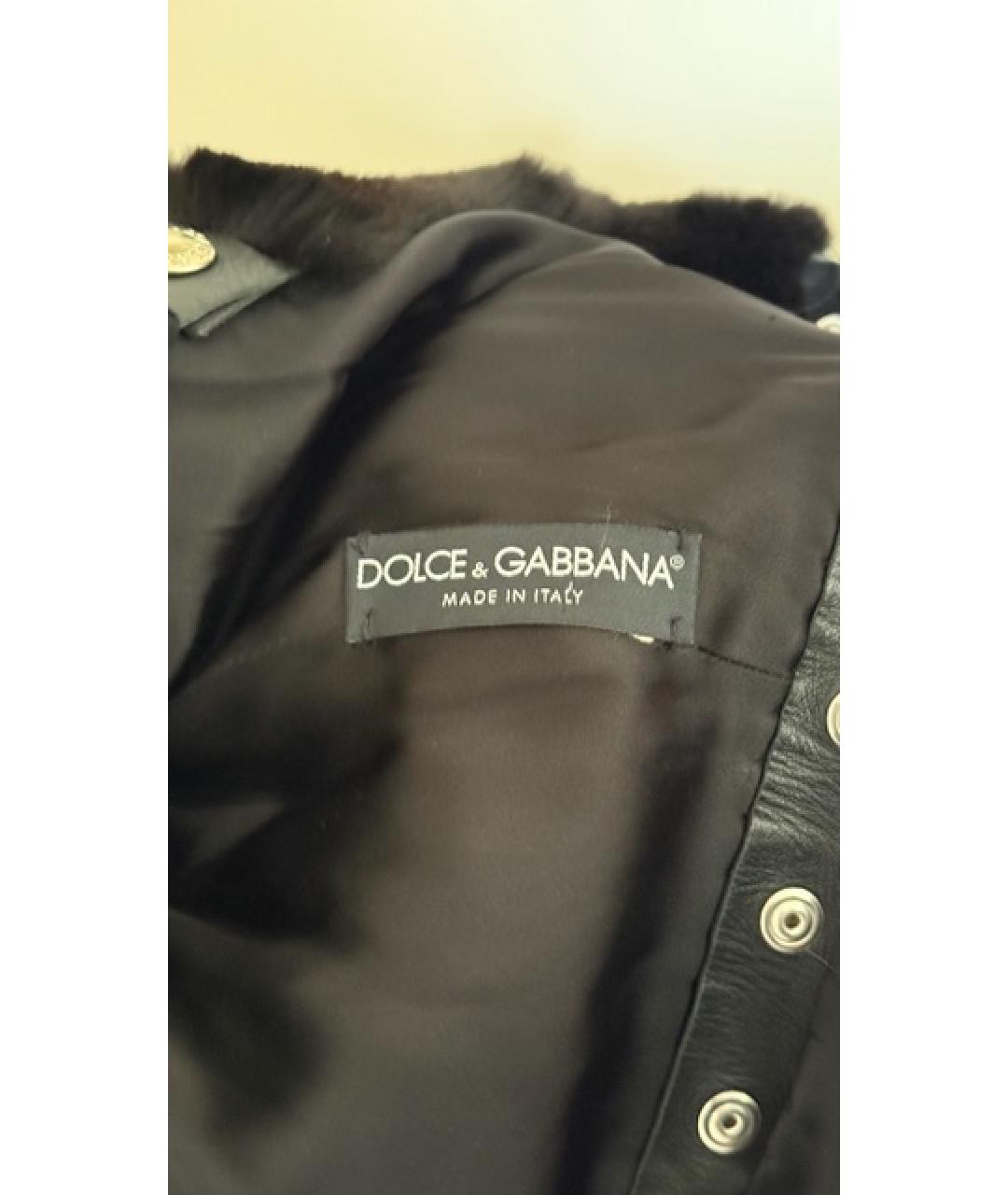 DOLCE&GABBANA Меховое пальто, фото 7