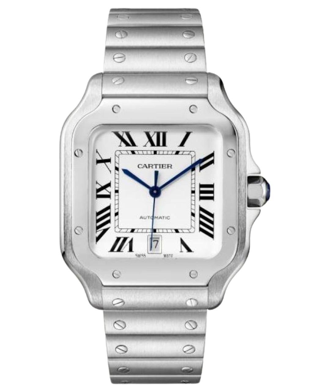 CARTIER Серебряные часы, фото 1