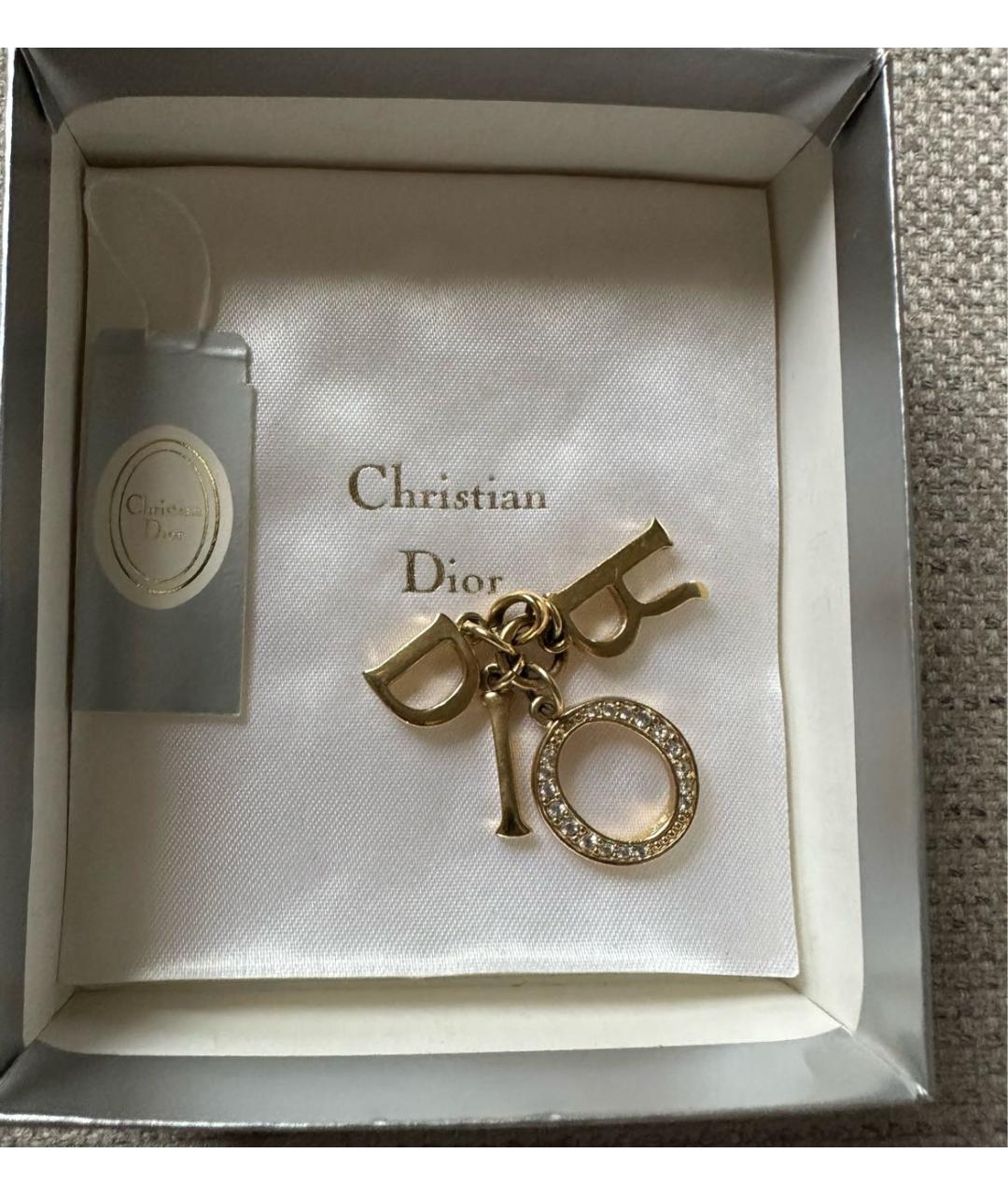 CHRISTIAN DIOR Металлическая подвеска, фото 7