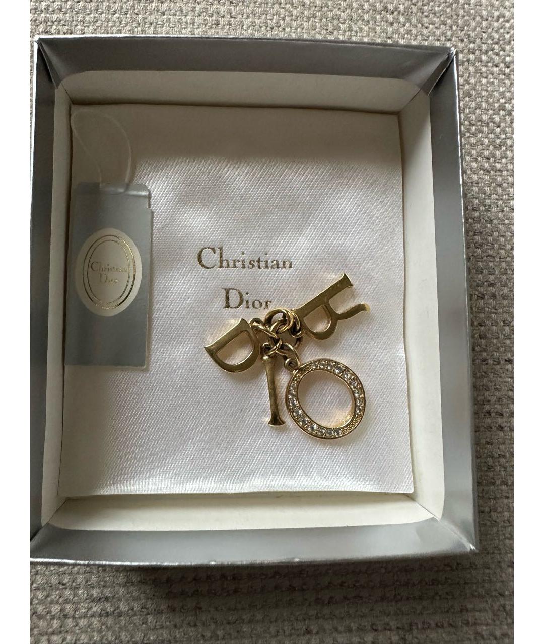 CHRISTIAN DIOR Металлическая подвеска, фото 5