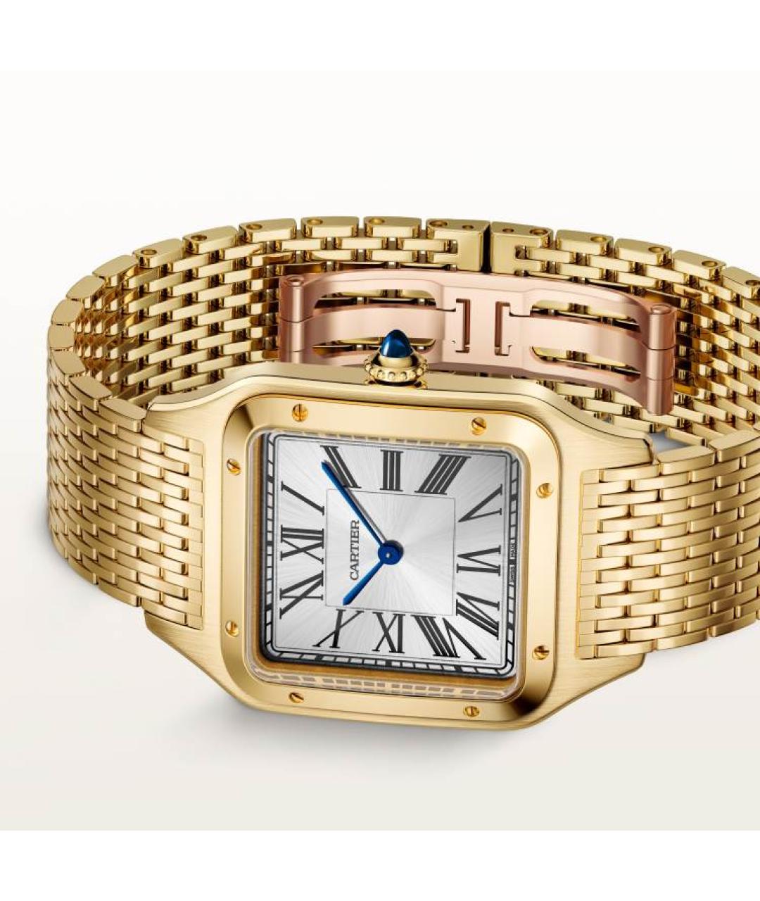 CARTIER Золотые часы из желтого золота, фото 3
