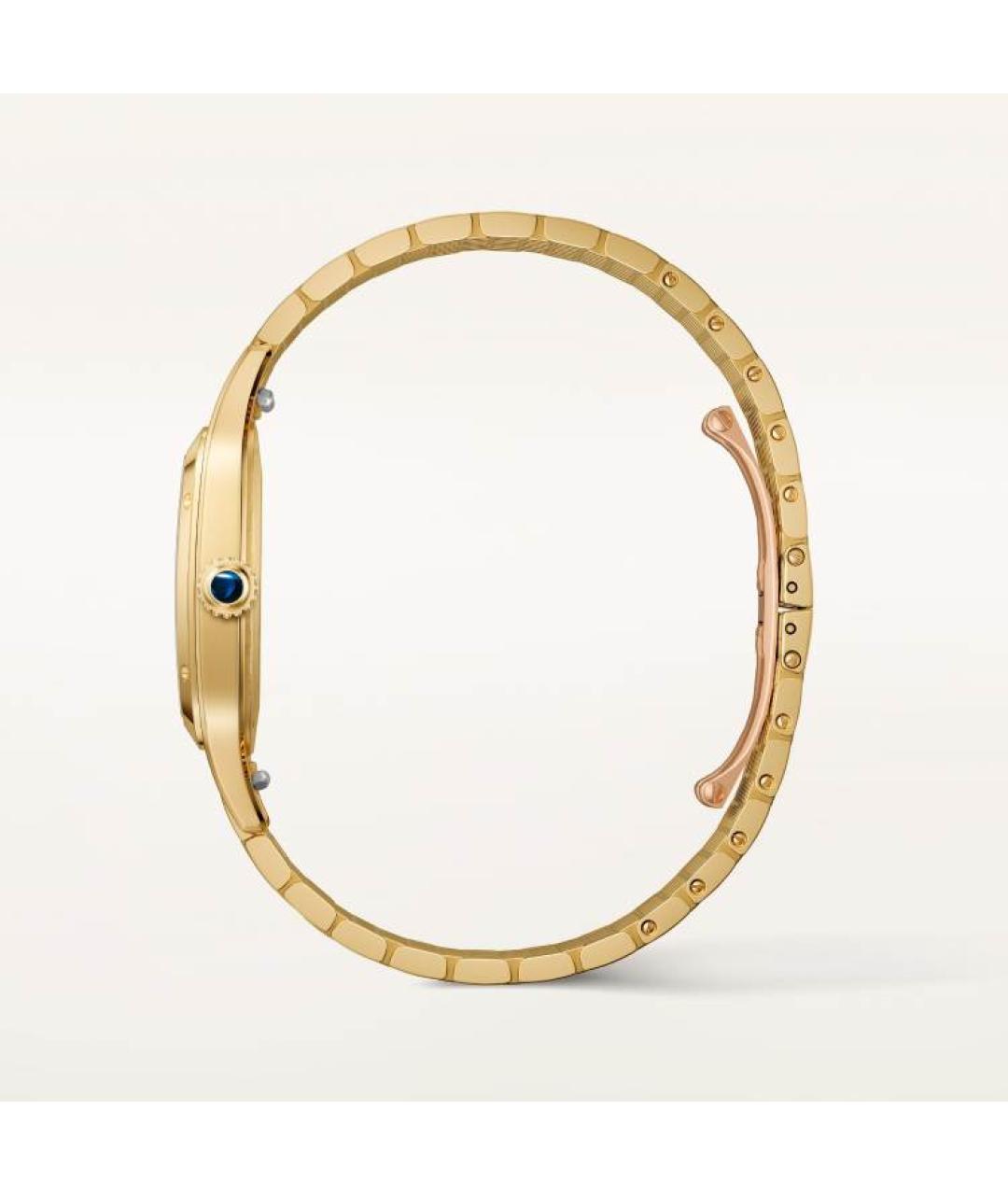 CARTIER Золотые часы из желтого золота, фото 4