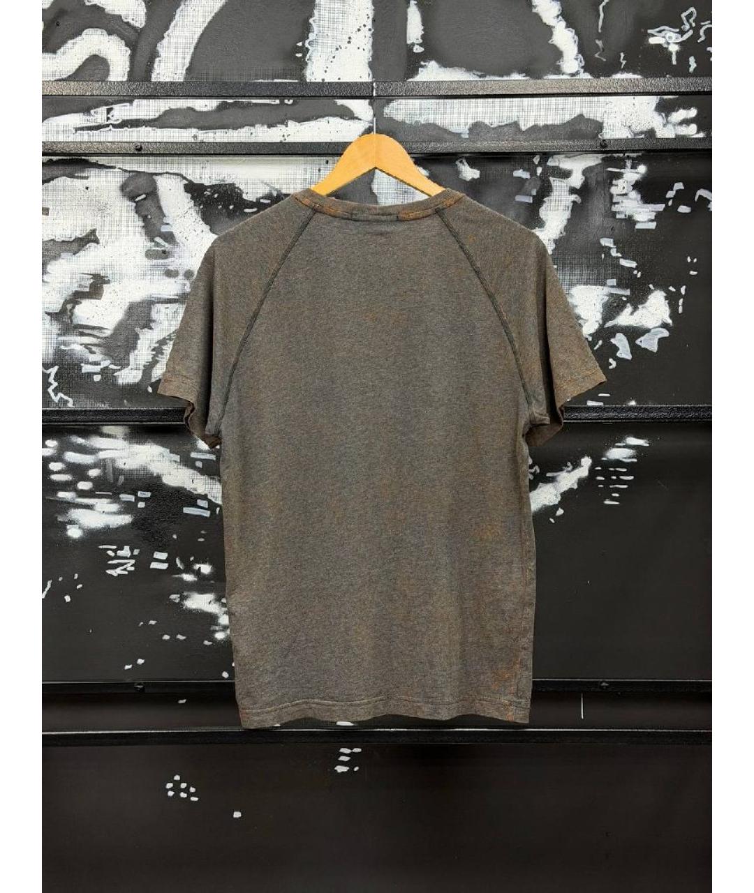 STONE ISLAND Мульти хлопковая футболка, фото 2