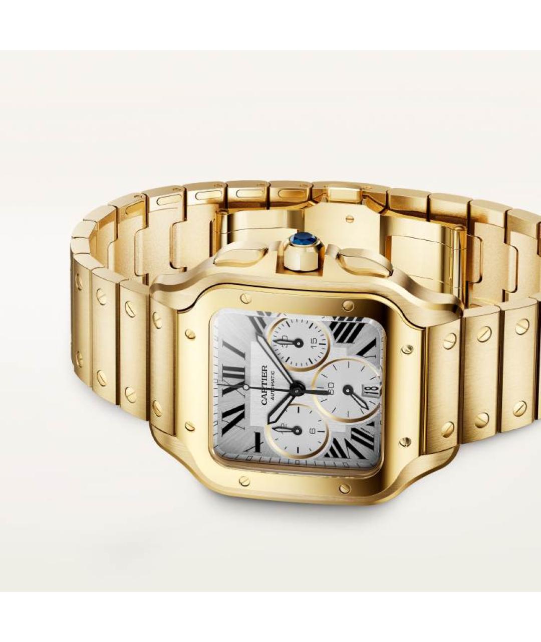 CARTIER Золотые часы из желтого золота, фото 5