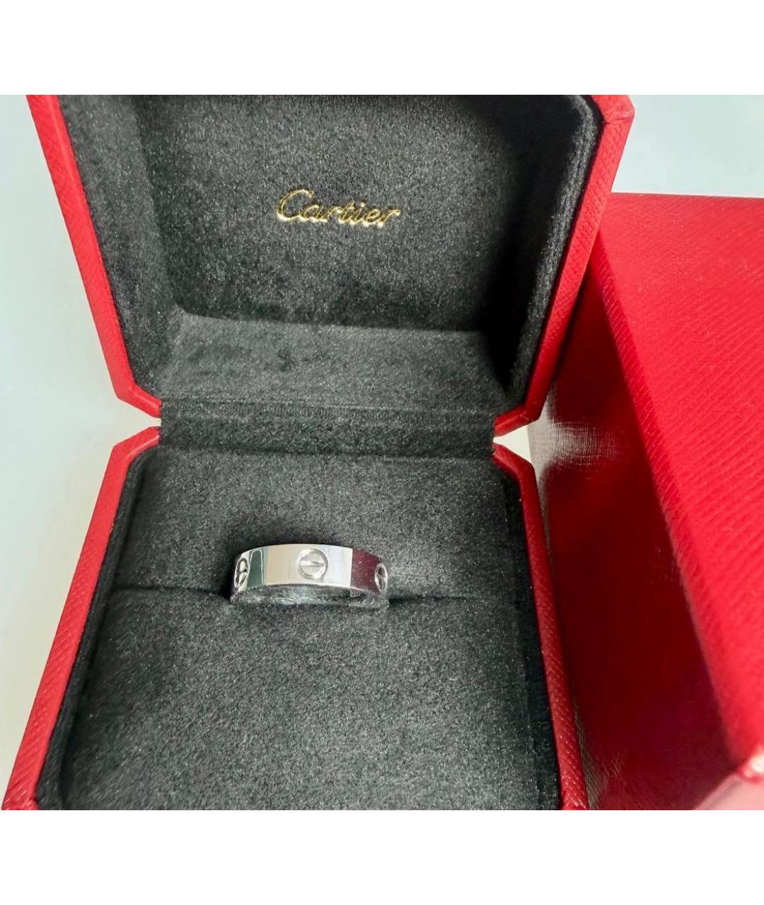 CARTIER Белое кольцо из белого золота, фото 8