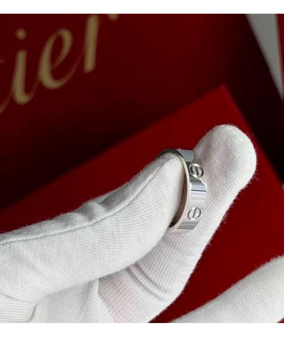 CARTIER Белое кольцо из белого золота, фото 6