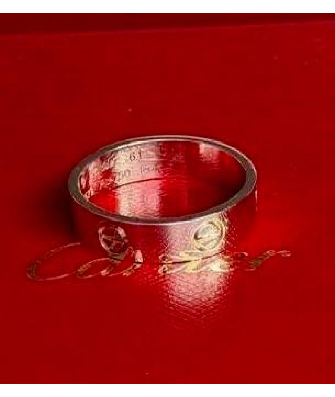 CARTIER Белое кольцо из белого золота, фото 5