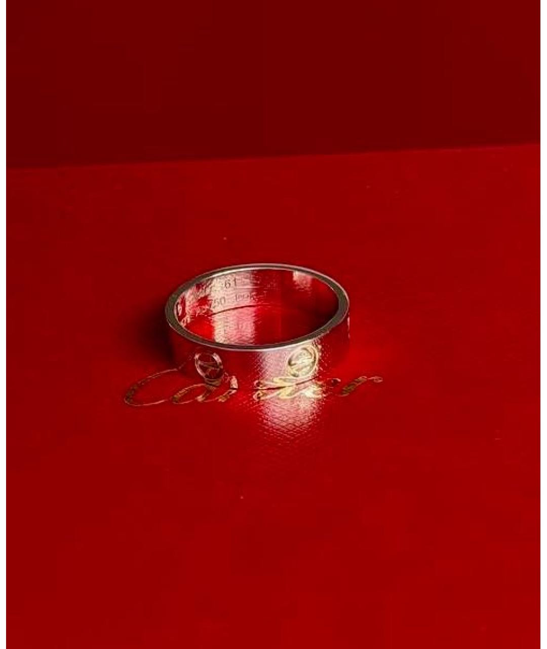 CARTIER Белое кольцо из белого золота, фото 7
