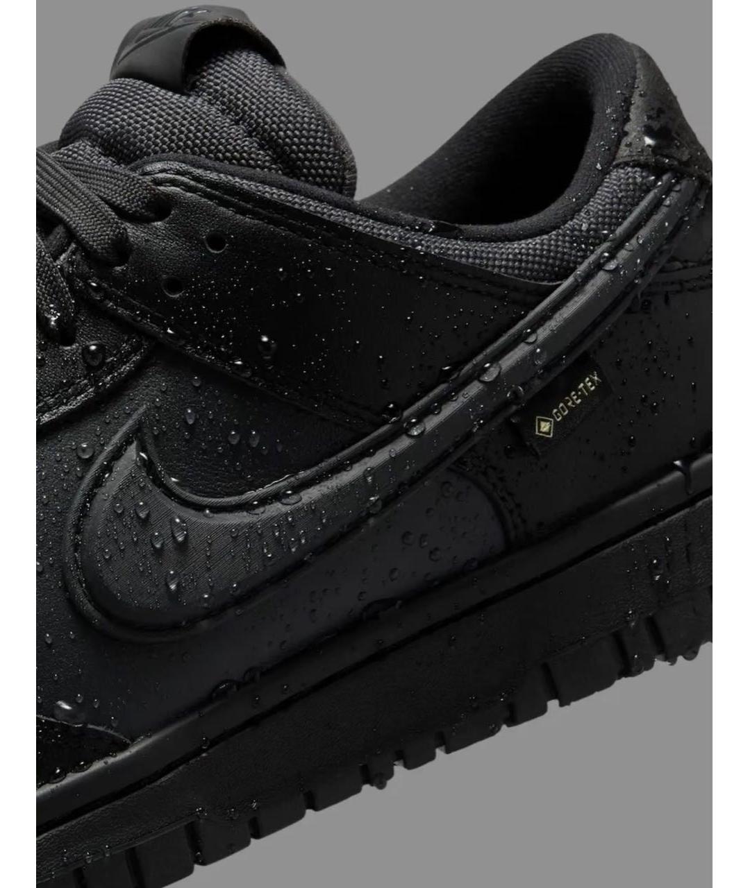 NIKE Черные низкие кроссовки / кеды, фото 5