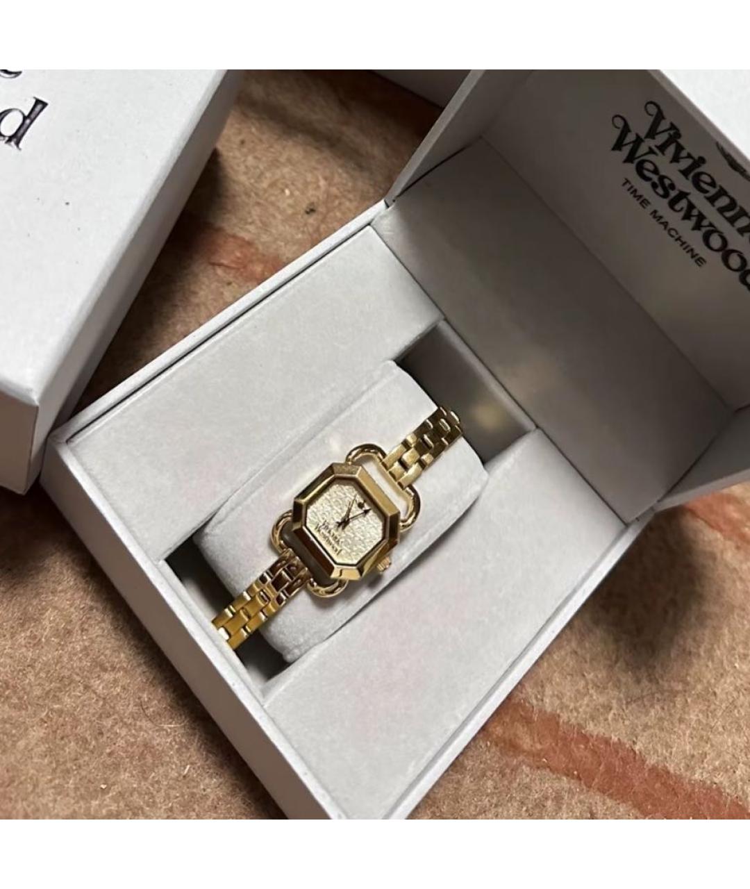 VIVIENNE WESTWOOD Золотые часы, фото 2