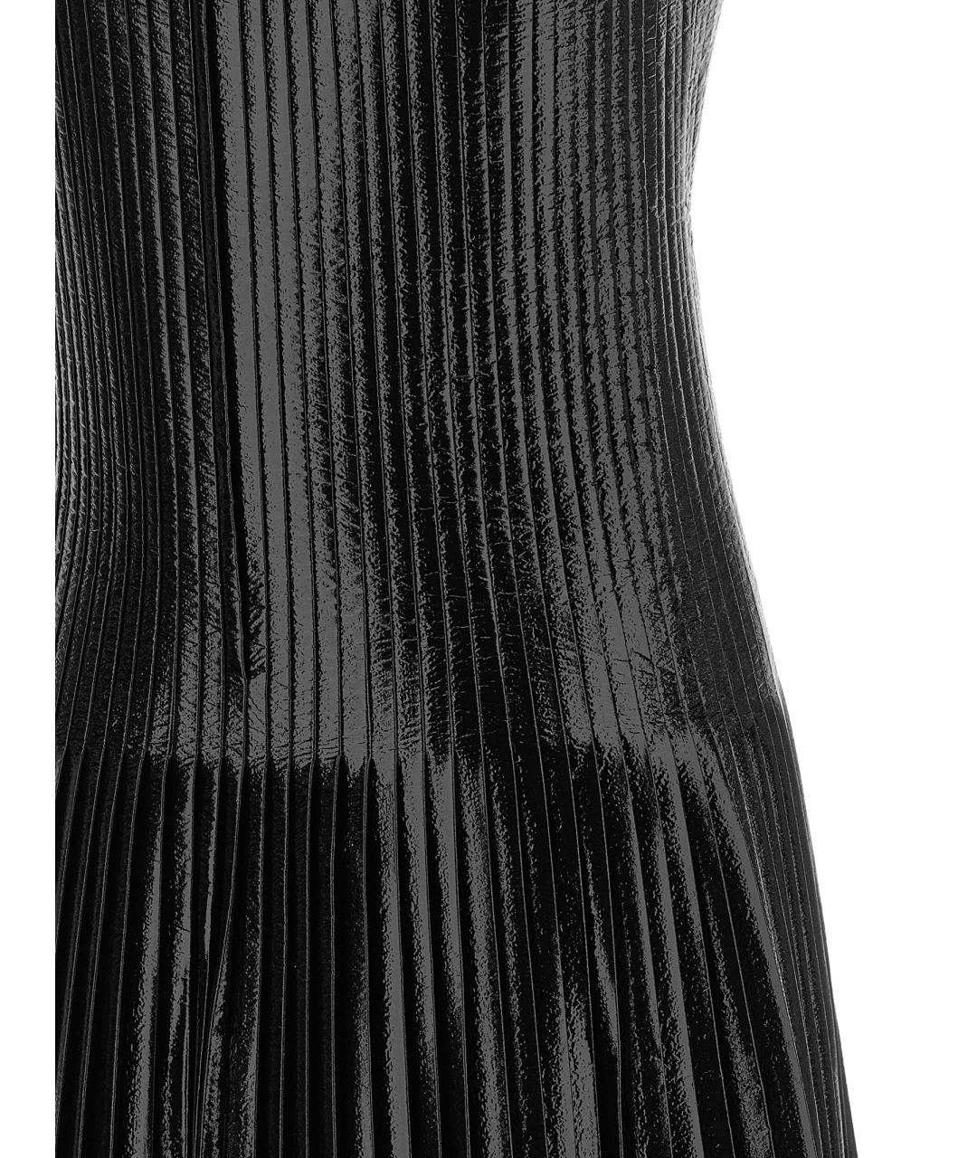COURREGES Черное вискозное платье, фото 4