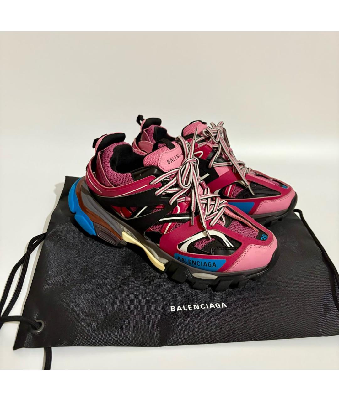 BALENCIAGA Розовые кроссовки, фото 4