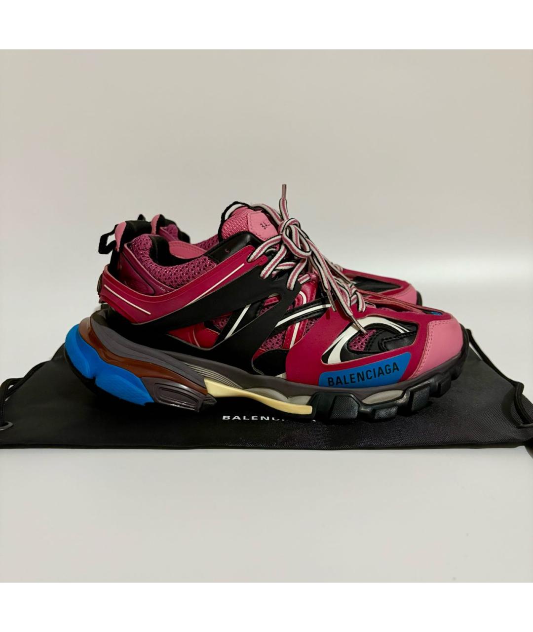 BALENCIAGA Розовые кроссовки, фото 2