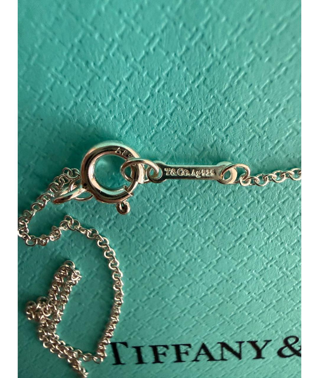 TIFFANY&CO Серебряное серебряное колье, фото 5