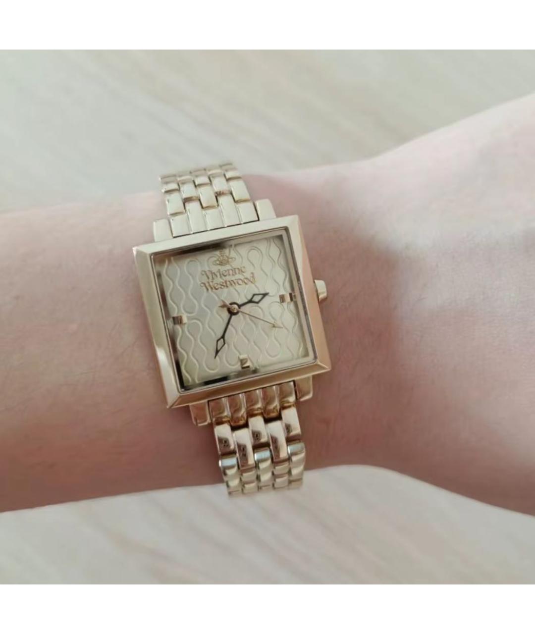 VIVIENNE WESTWOOD Золотые часы, фото 5