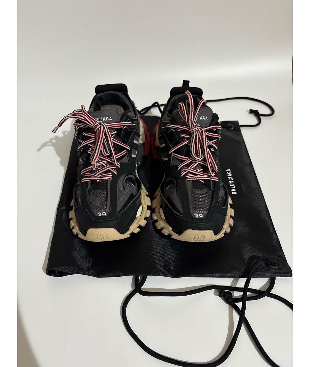 BALENCIAGA Черные кроссовки, фото 4