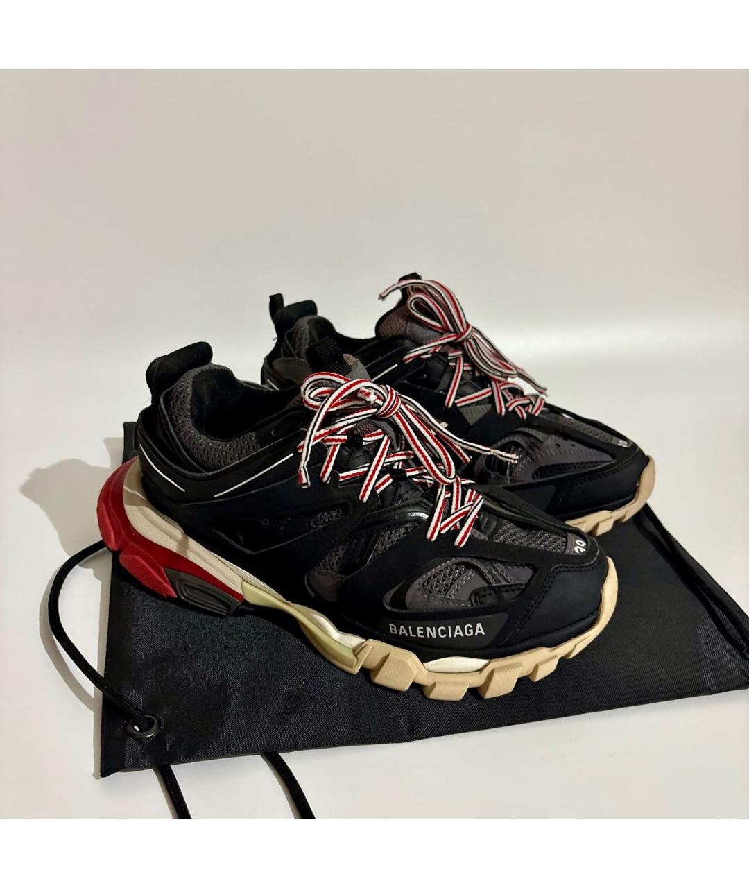BALENCIAGA Черные кроссовки, фото 3