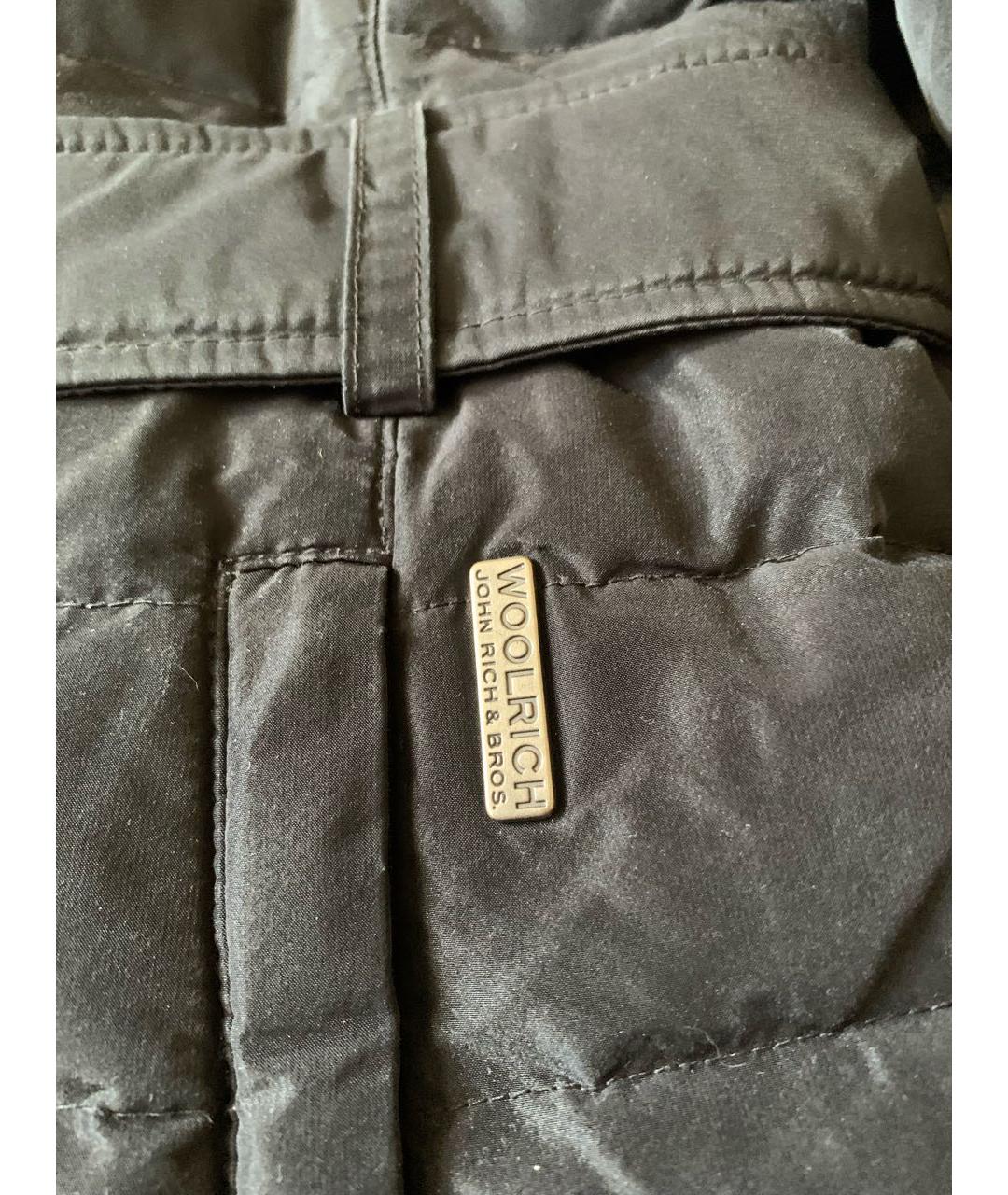 WOOLRICH Черная нейлоновая парка, фото 4