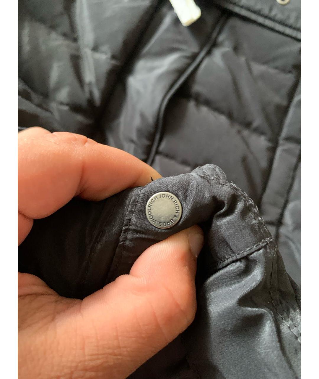 WOOLRICH Черная нейлоновая парка, фото 6
