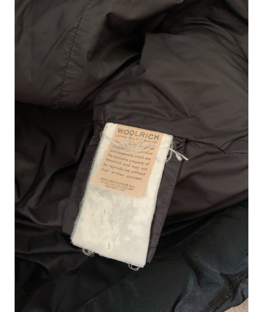 WOOLRICH Черная нейлоновая парка, фото 5