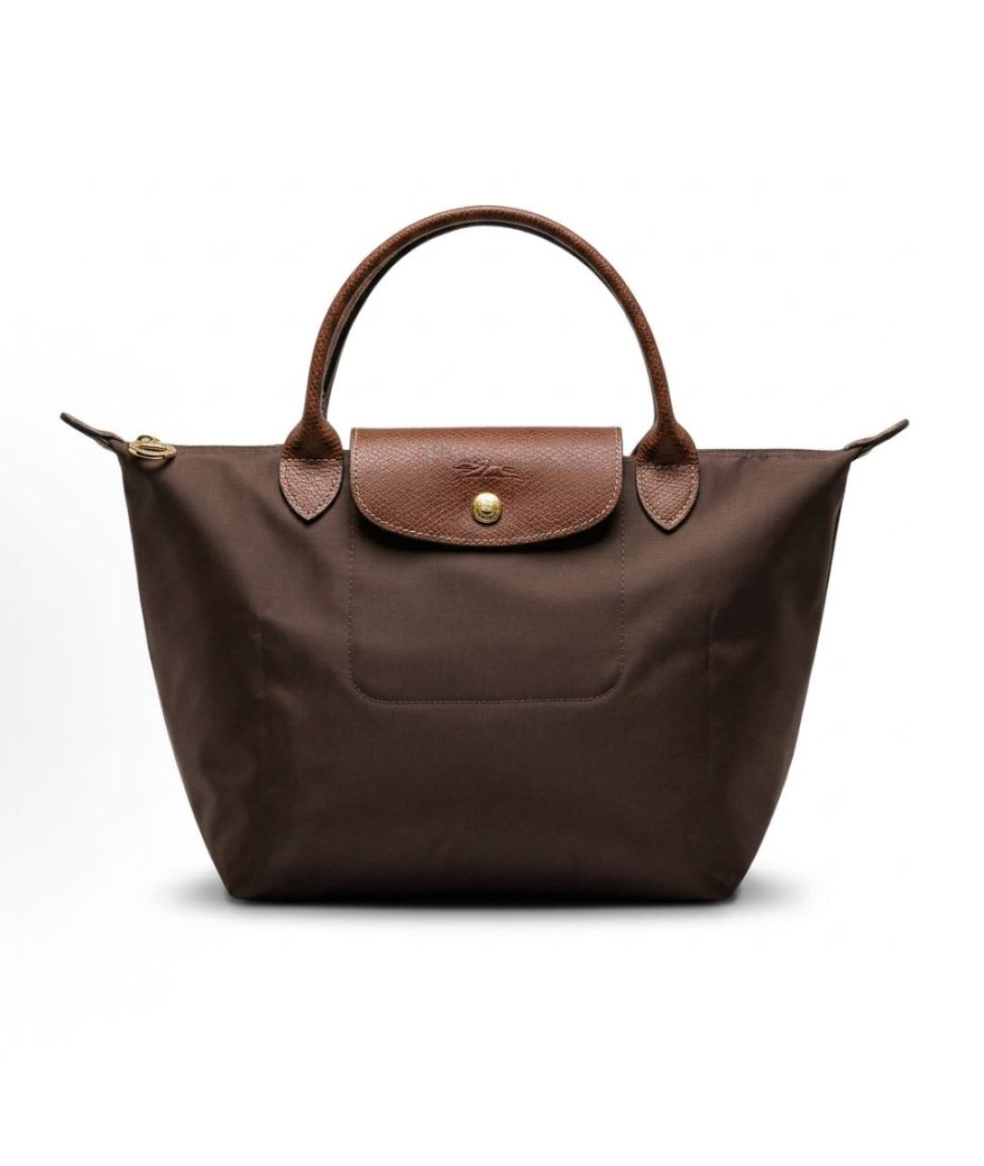 LONGCHAMP Коричневая сумка тоут, фото 8
