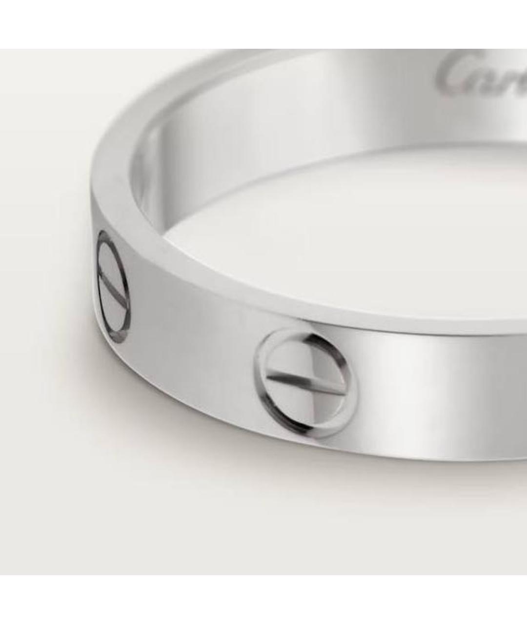 CARTIER Серебряное кольцо из белого золота, фото 5