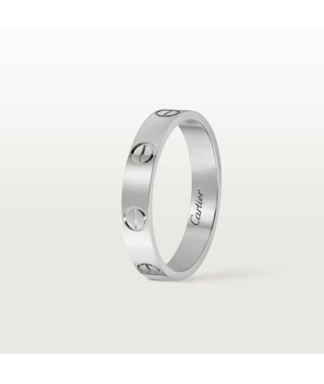 CARTIER Серебряное кольцо из белого золота, фото 2
