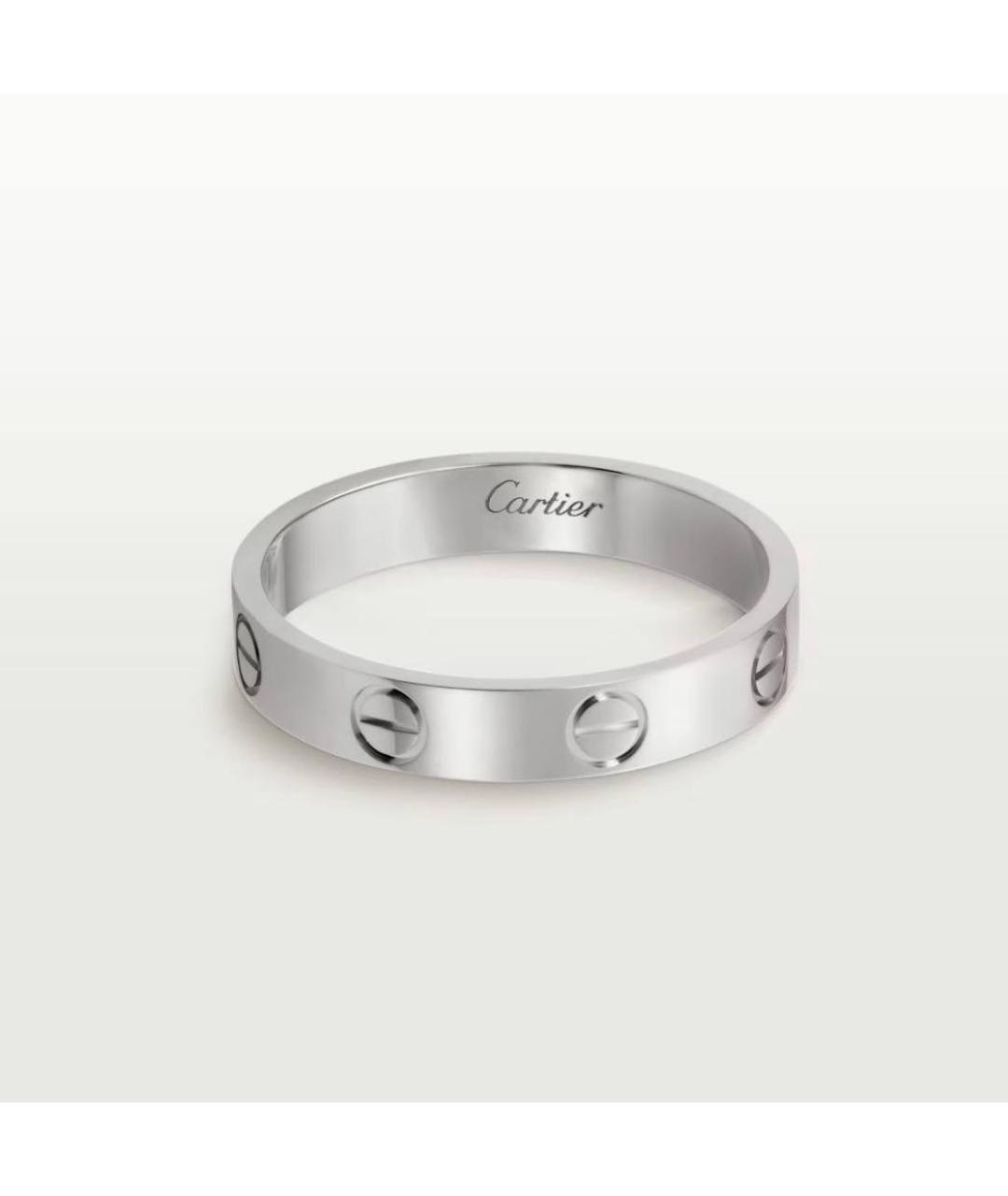 CARTIER Серебряное кольцо из белого золота, фото 9