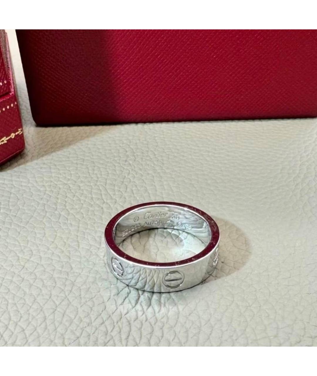 CARTIER Серебряное кольцо из белого золота, фото 8