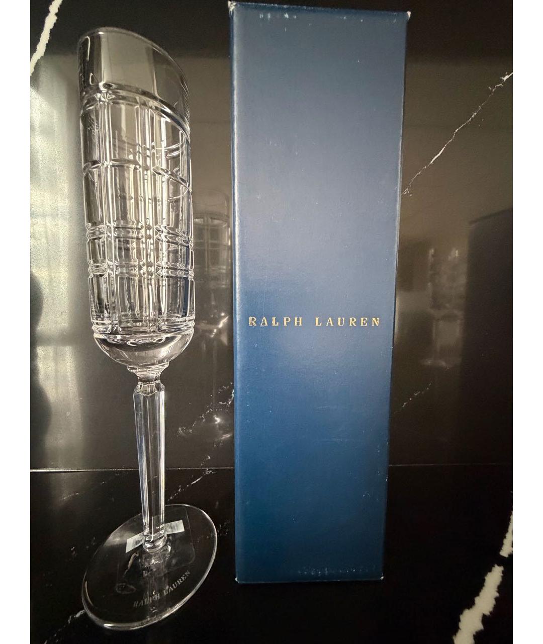 RALPH LAUREN Прозрачный хрустальный фужер для шампанского, фото 3