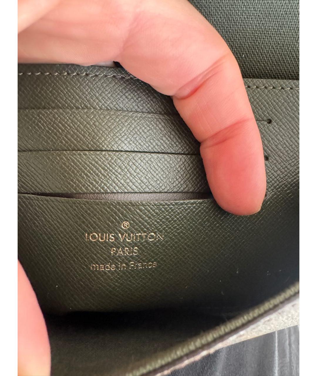LOUIS VUITTON Коричневая сумка через плечо из канвы, фото 5