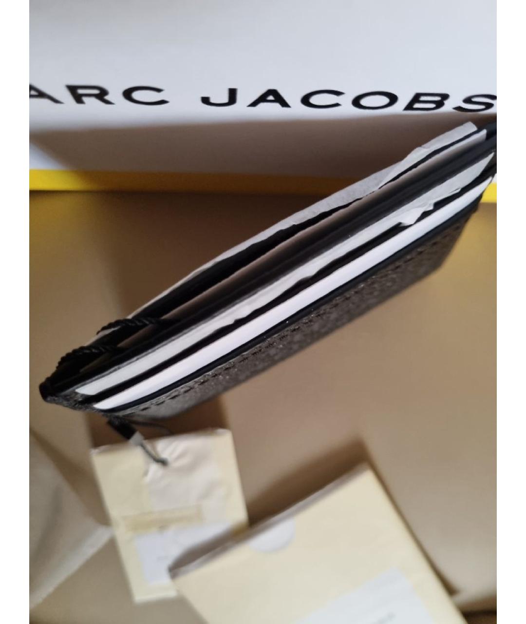 MARC JACOBS Черный кожаный кардхолдер, фото 4