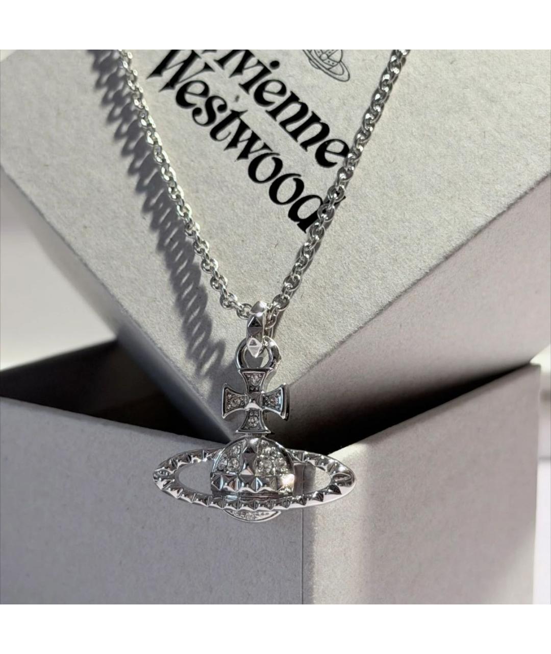 VIVIENNE WESTWOOD Серебряная подвеска, фото 4