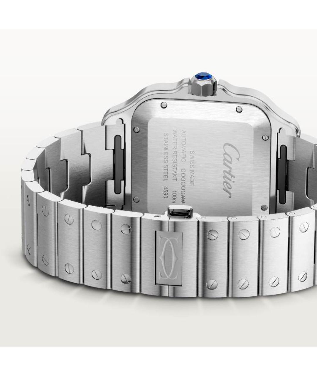 CARTIER Черные часы, фото 3