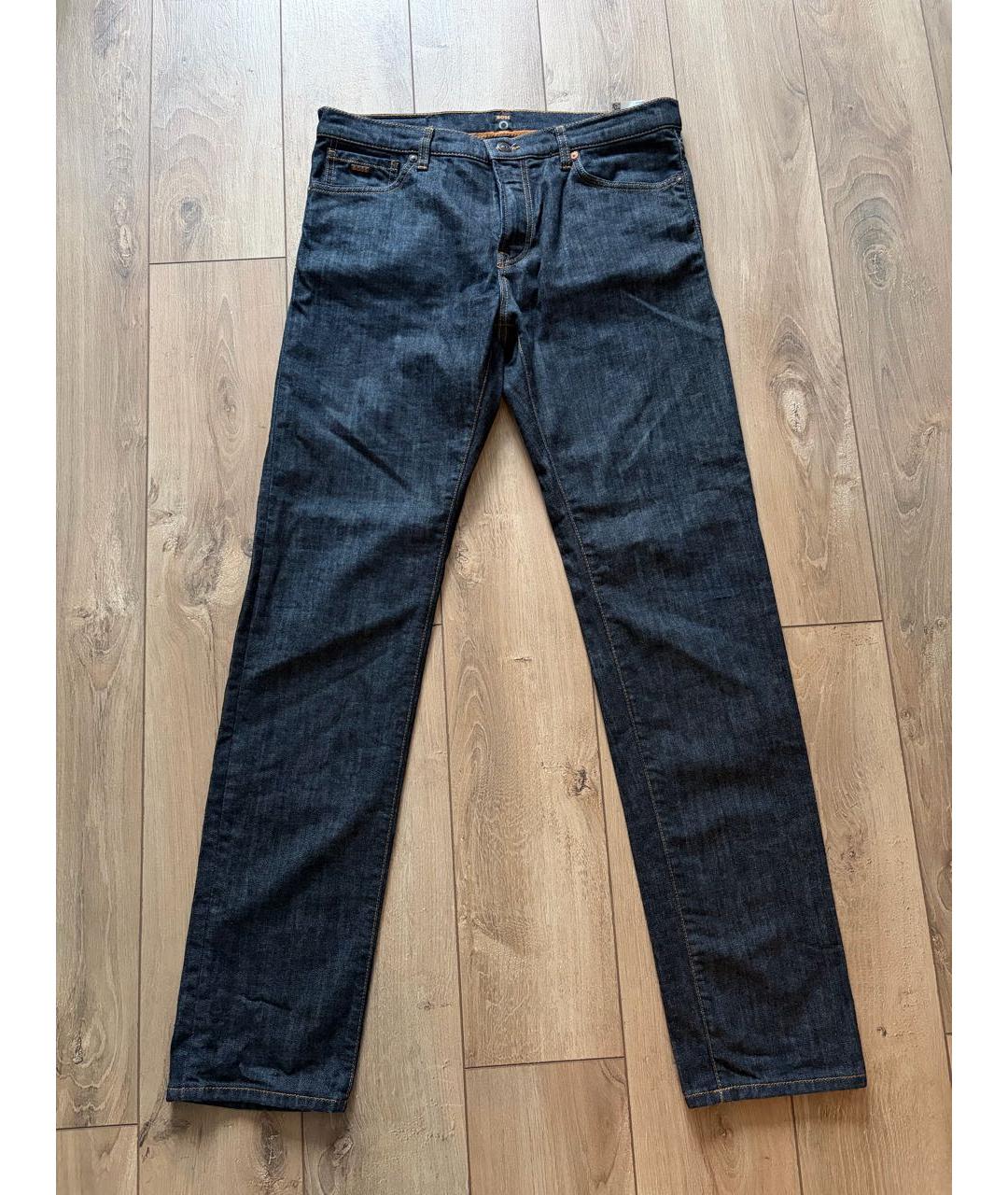 HUGO BOSS Синие прямые джинсы, фото 6