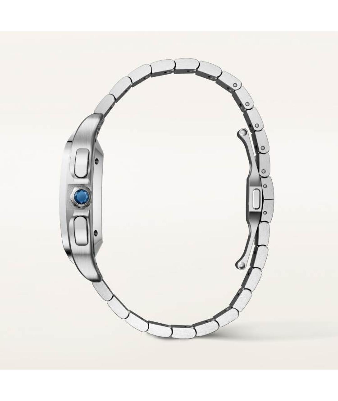 CARTIER Серебряные часы, фото 3