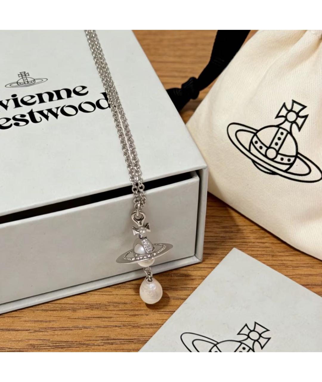 VIVIENNE WESTWOOD Серебряная подвеска, фото 5