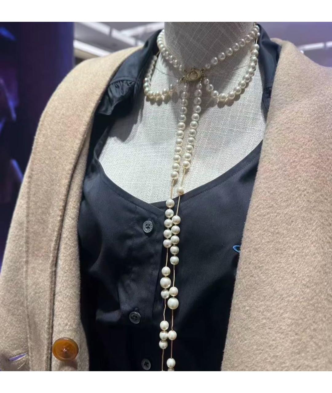 VIVIENNE WESTWOOD Белое колье, фото 6