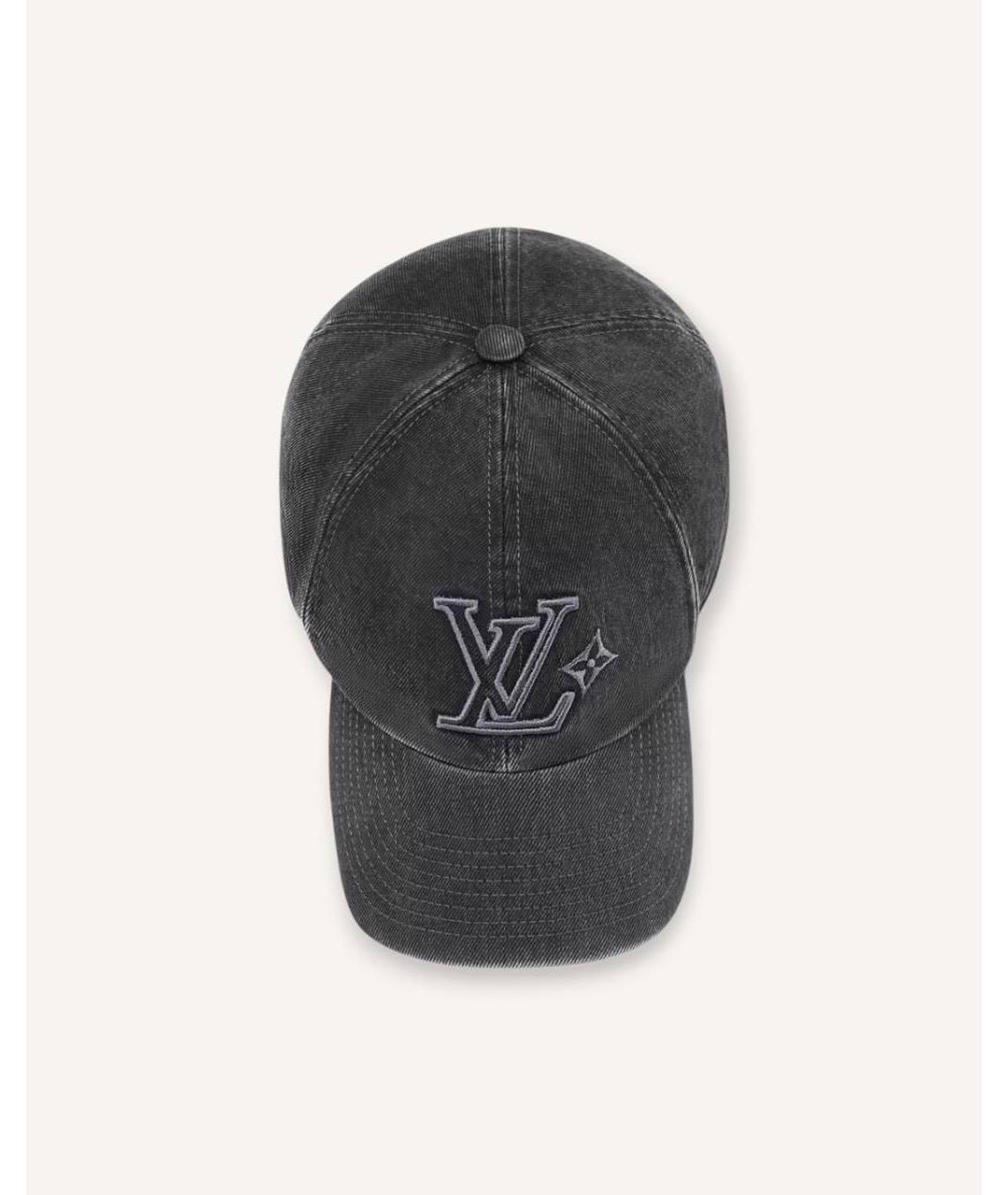 LOUIS VUITTON Серая хлопковая кепка/бейсболка, фото 3