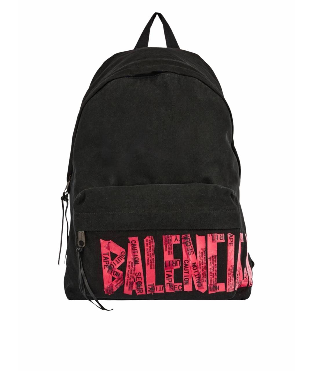 BALENCIAGA Черный рюкзак, фото 1