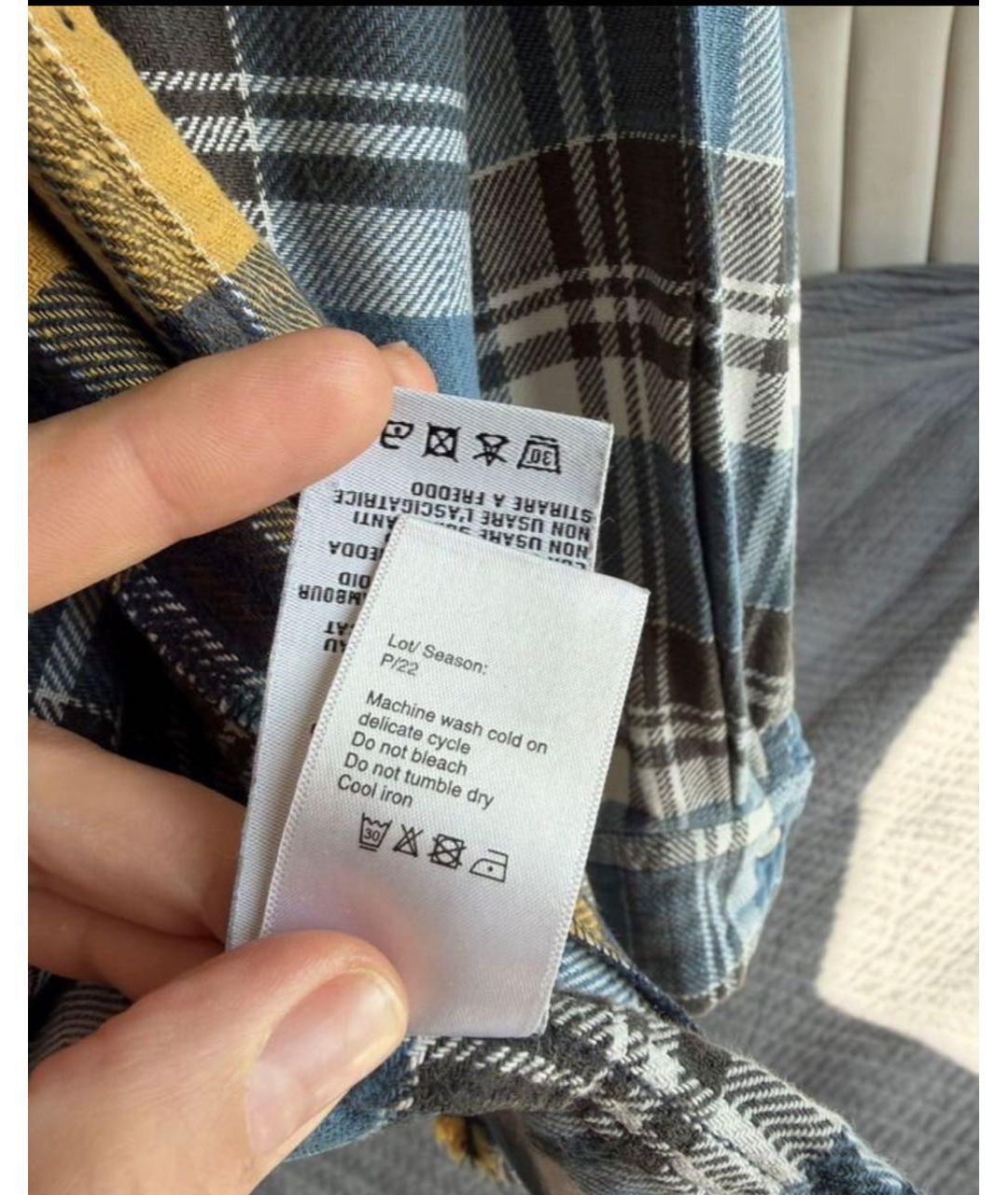 R13 Мульти хлопковая рубашка, фото 6