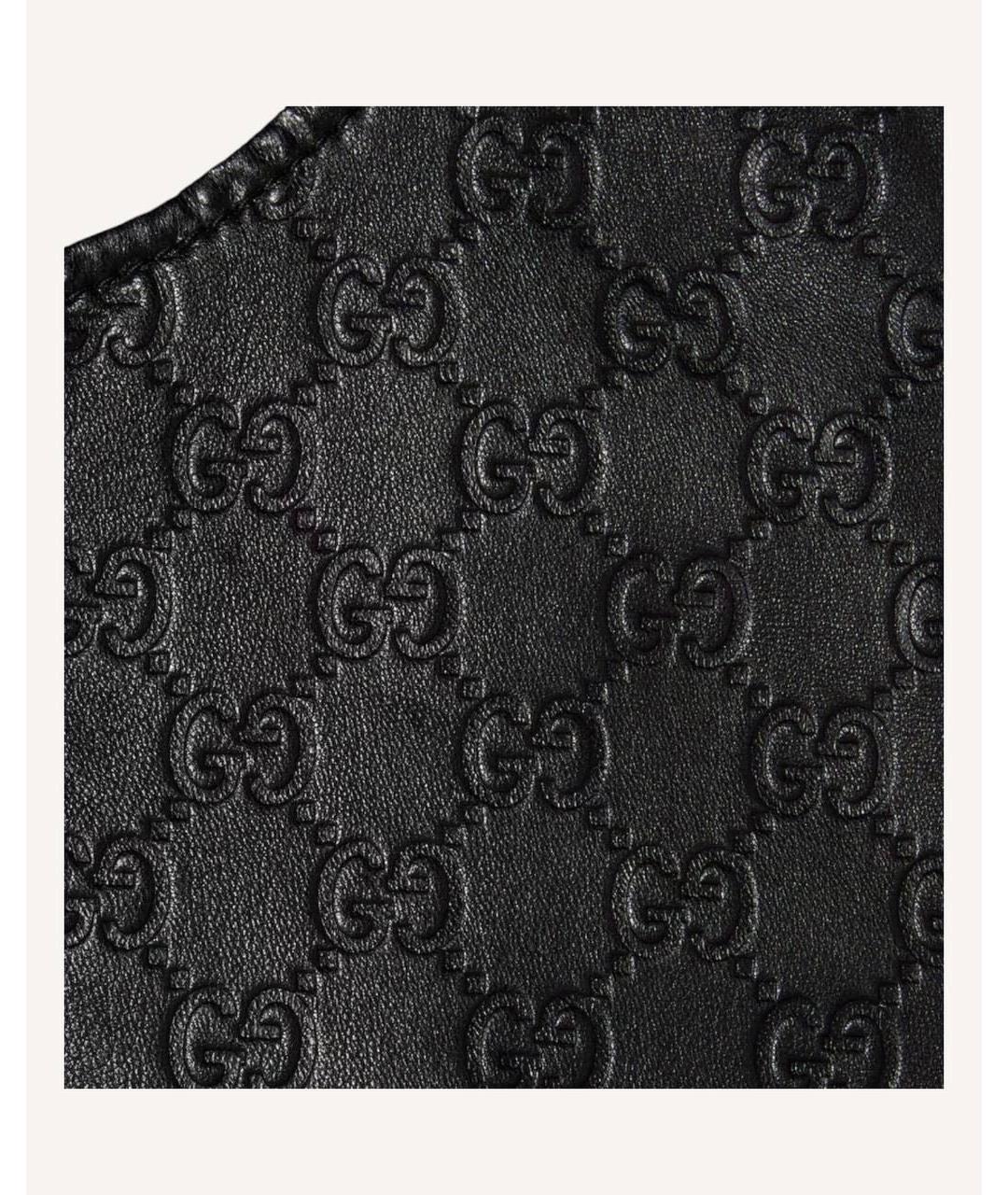 GUCCI Черная кожаная куртка, фото 3