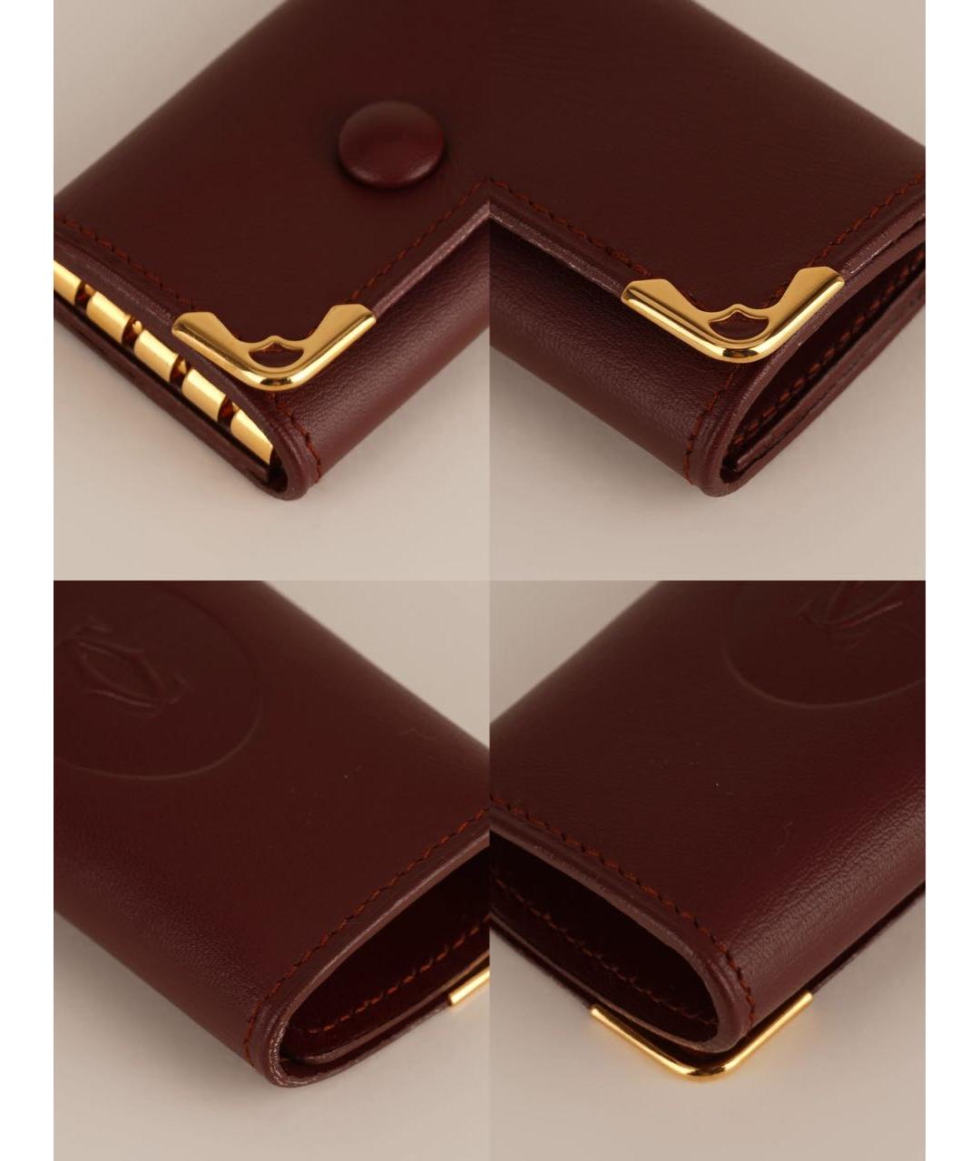 CARTIER Бордовая ключница, фото 8
