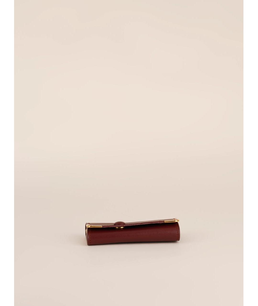 CARTIER Бордовая ключница, фото 6