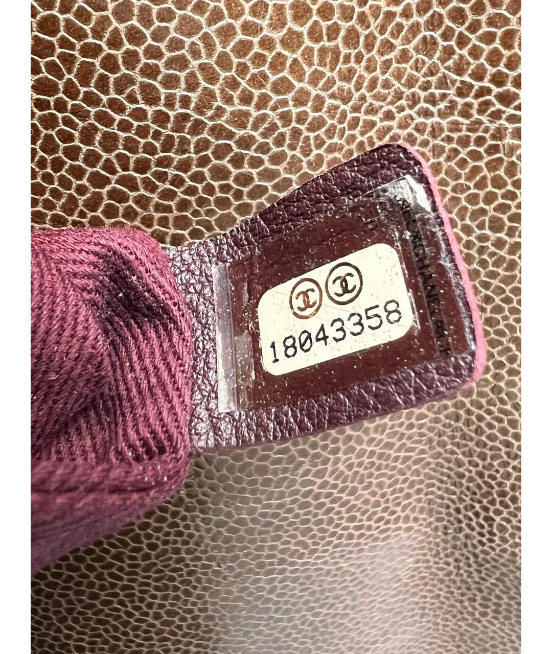 CHANEL Коричневая кожаная сумка через плечо, фото 8