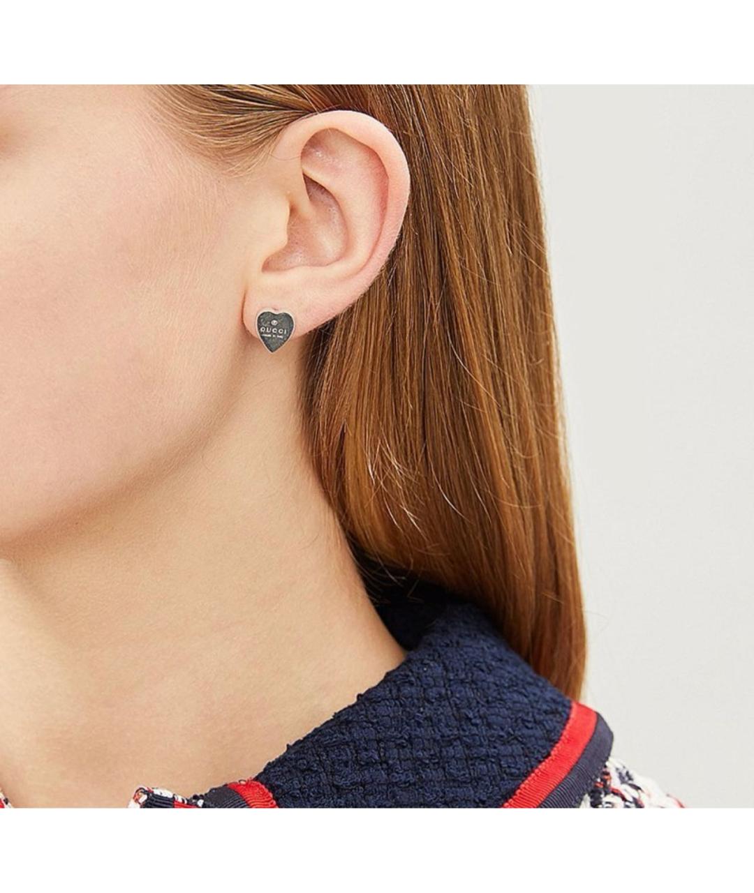 GUCCI Серебряные серебряные серьги, фото 4