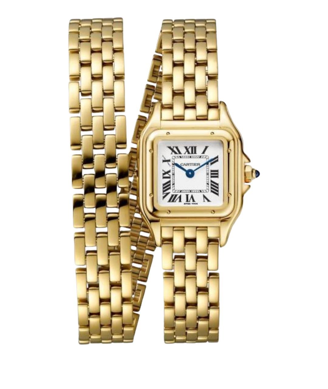 CARTIER Золотые часы из желтого золота, фото 1