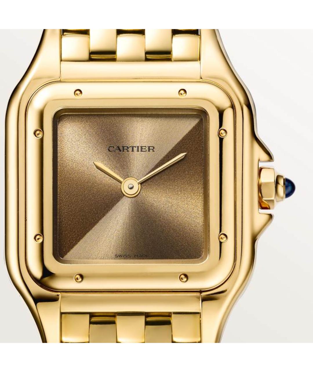 CARTIER Золотые часы из желтого золота, фото 4