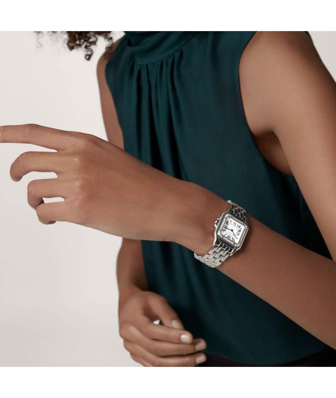 CARTIER Серебряные часы, фото 3