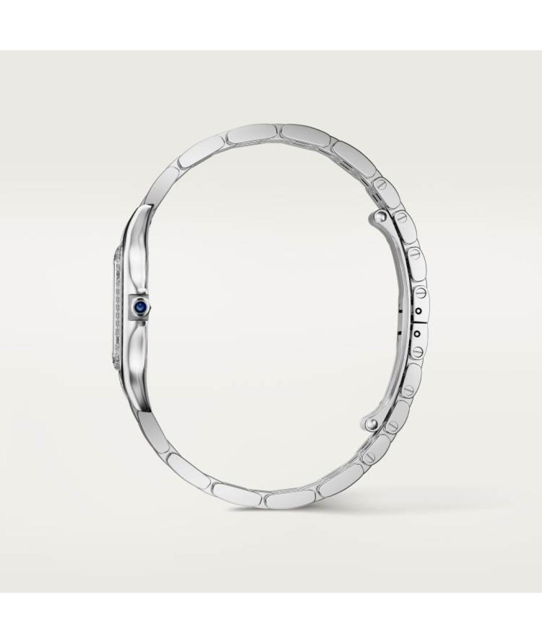 CARTIER Серебряные часы, фото 4